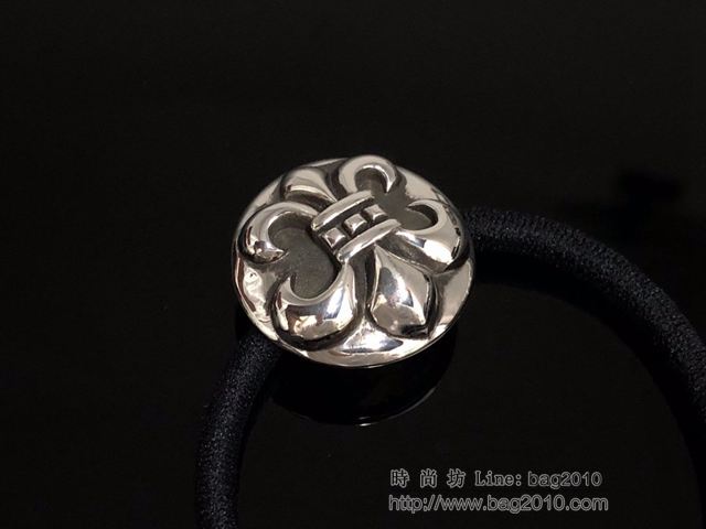 chrome hearts銀飾 克羅心發飾髮夾 克羅心童軍花發繩 克羅心發箍  gjc2007